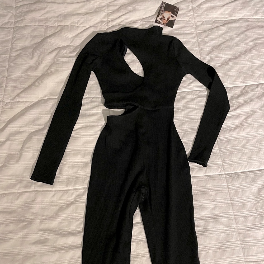 Naked wardrobe black jumpsuit